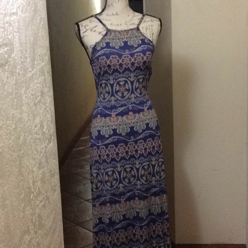 Multicolored dress Spandex - Picture 2 of 7